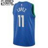 Dres Milwaukee Bucks Brook Lopez Nike 2023-24 City Edition Royal Swingman - Dječji